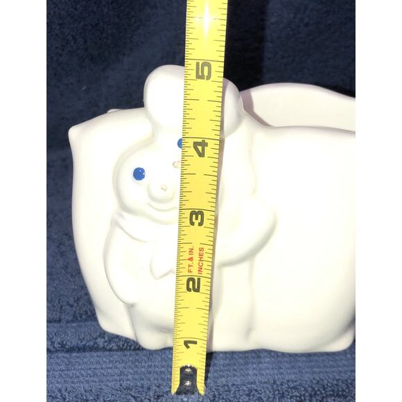 Pillsbury Doughboy Vtg Ceramic Lot 3 Spoon Rest Napkin /Sponge Holder 2 Magnets - Picture 7 of 11